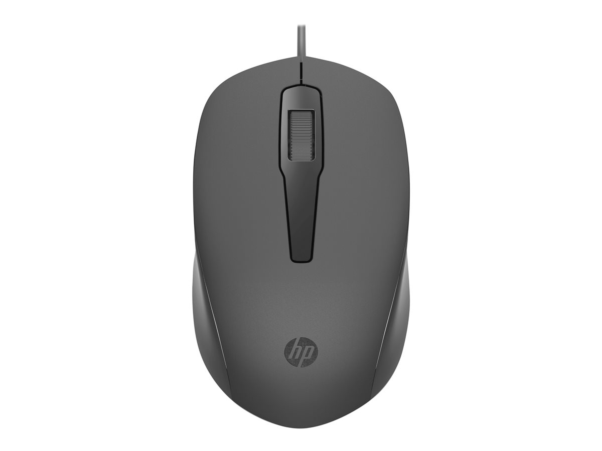 HP 150 - mouse - USB - black HP 150 - mouse - USB - black
