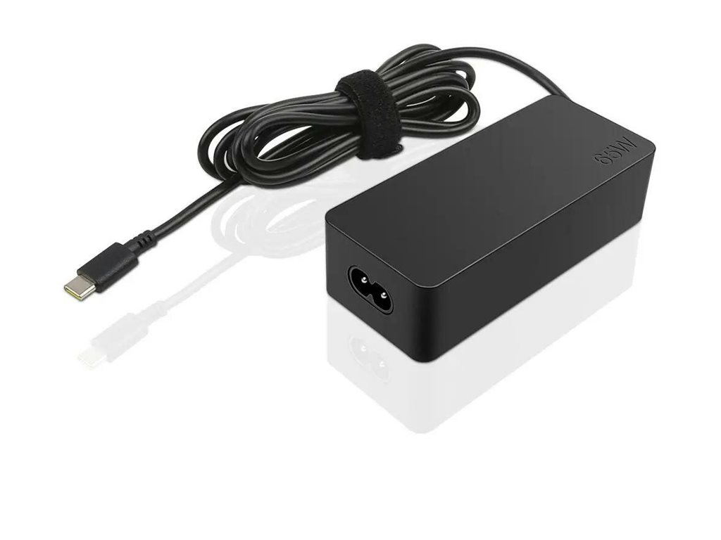 Lenovo USB-C 65W AC Adapter - netspanningsadapter - 65 Watt Lenovo USB-C 65W AC Adapter - netspanningsadapter - 65 Watt