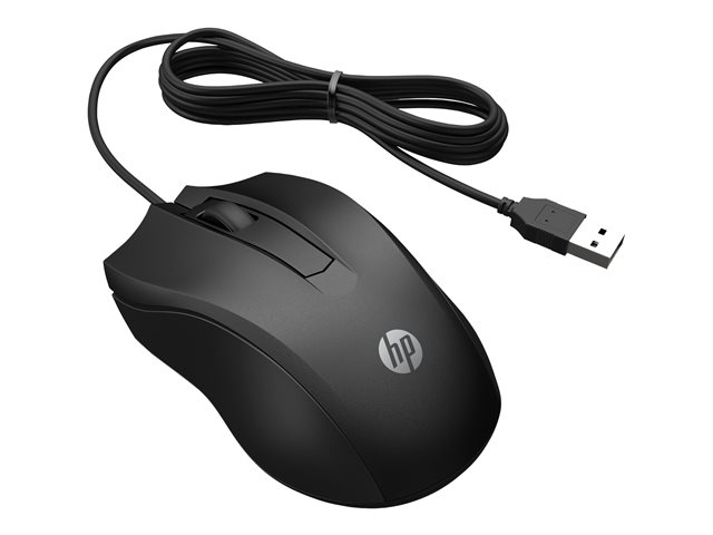 HP 105 - mouse - USB-A - black HP 105 - mouse - USB-A - black