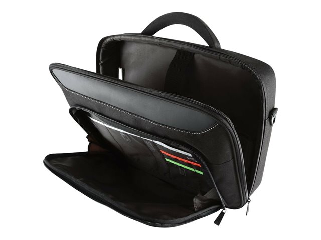 Targus Classic Clamshell - Notebook carrying case - 14" - black, red
