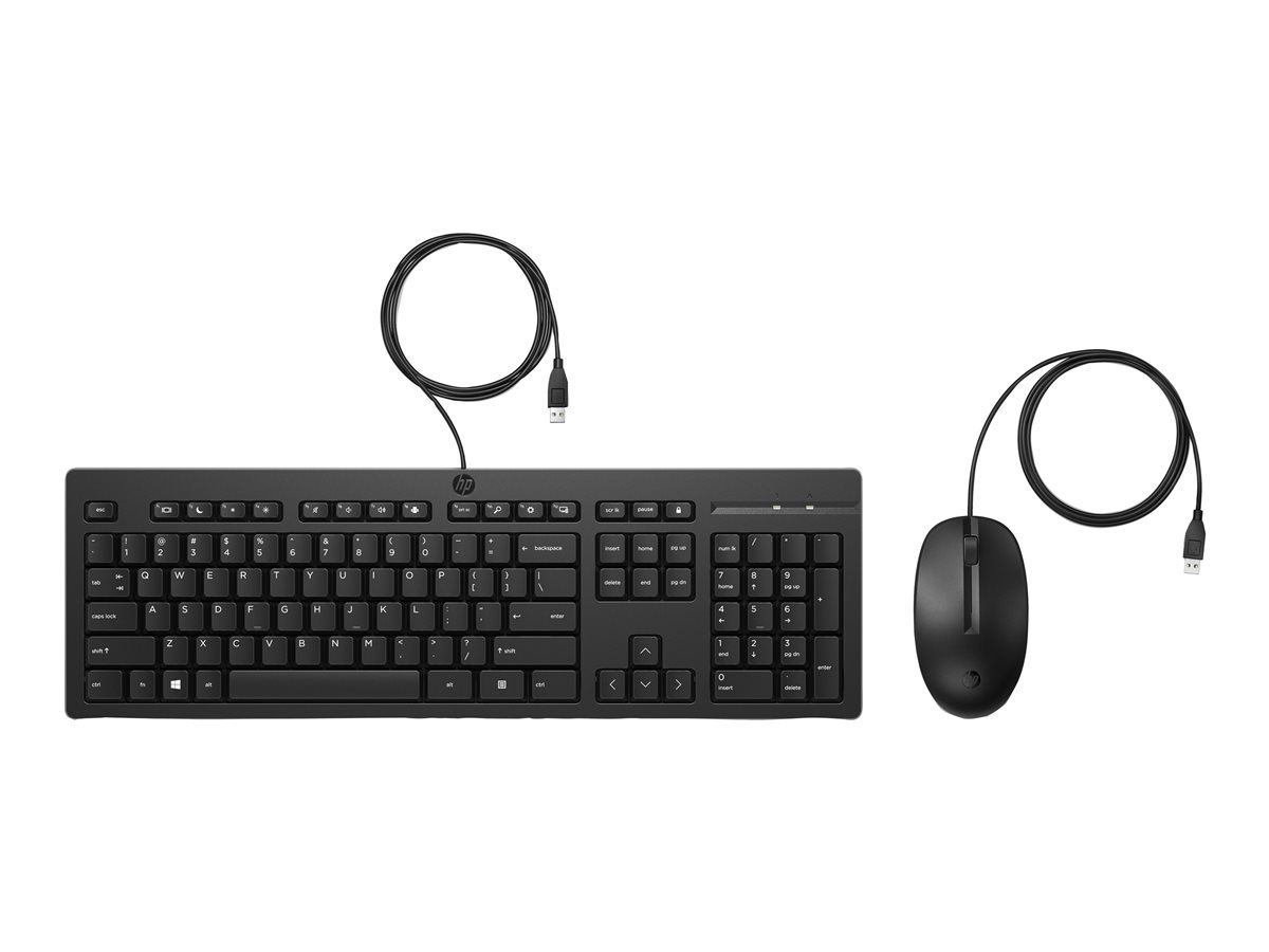 HP 225 - keyboard and mouse set - AZERTY - Belgium Input Device HP 225 - keyboard and mouse set - AZERTY - Belgium Input Device
